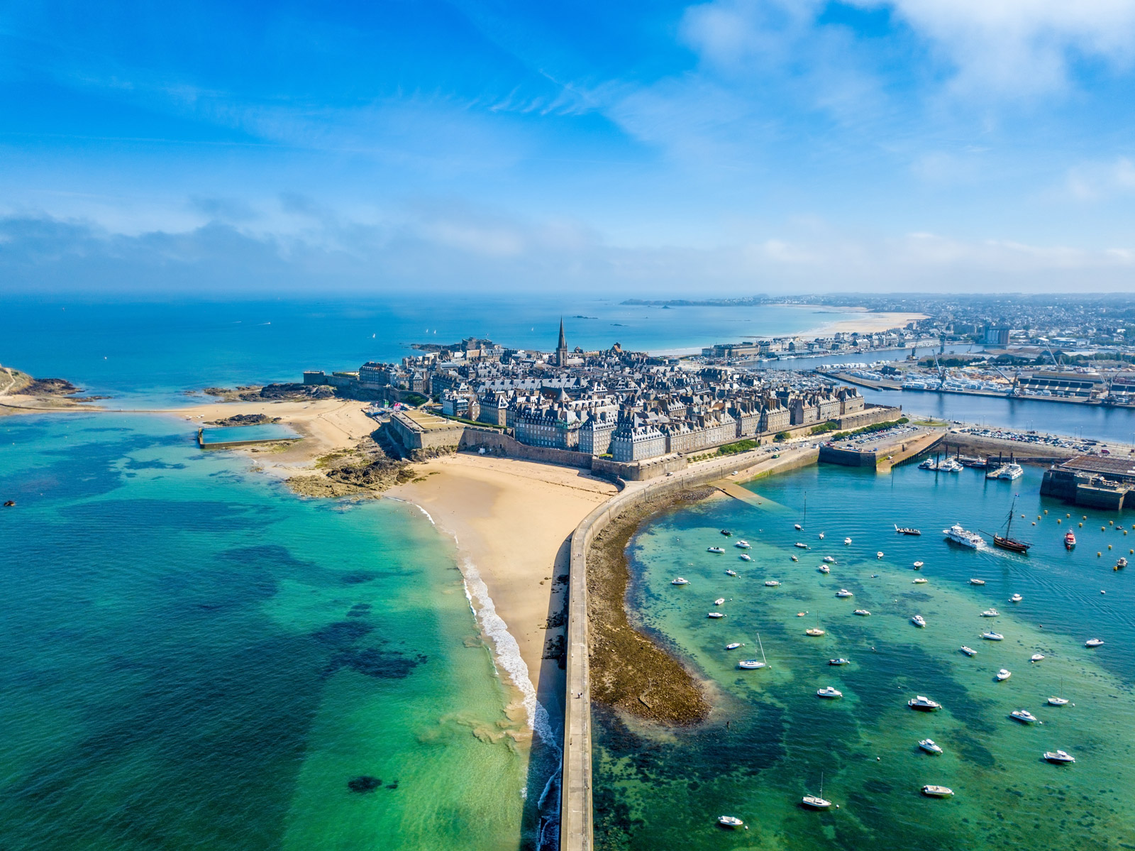 La ville de Saint-Malo